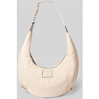 STUDIO BERLIN Handtasche mit Label-Badge Modell 'MOABIT' in Beige, Größe 1 von STUDIO BERLIN