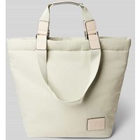 STUDIO BERLIN Handtasche mit Label-Badge Modell 'PRENZLAU' in Mint, Größe 1 von STUDIO BERLIN