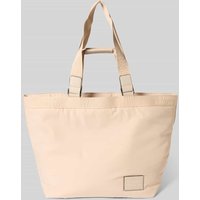 STUDIO BERLIN Handtasche mit Label-Badge Modell 'SCHÖNEBERG' in Beige, Größe 1 von STUDIO BERLIN