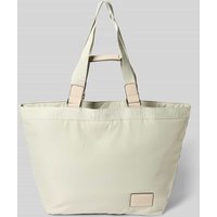 STUDIO BERLIN Handtasche mit Label-Badge Modell 'SCHÖNEBERG' in Mint, Größe 1 von STUDIO BERLIN
