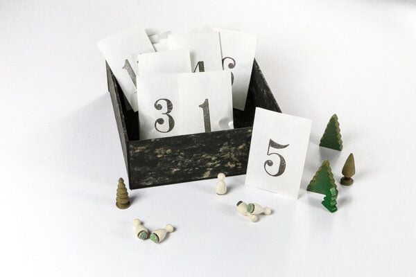 STUDIO KARAMELO Adventskalender Ministempel Set STUDIO KARAMELO Adventskalender Ministempel Set von STUDIO KARAMELO