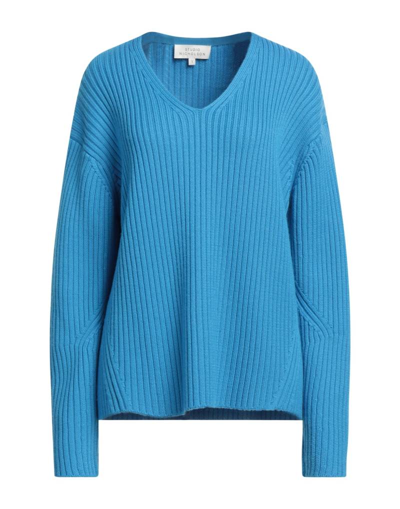 STUDIO NICHOLSON Pullover Damen Azurblau von STUDIO NICHOLSON
