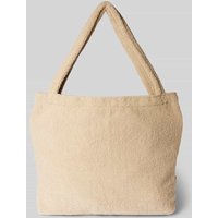 STUDIO NOOS Handtasche aus Teddyfell in Ecru, Größe 1 von STUDIO NOOS