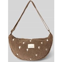 STUDIO NOOS Handtasche mit Teddyfell in Taupe, Größe 1 von STUDIO NOOS