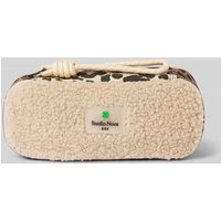 STUDIO NOOS Pencil Case mit Label-Badge in Sand, Größe 1 von STUDIO NOOS