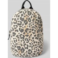 STUDIO NOOS Rucksack mit Animal-Print in Sand, Größe 1 von STUDIO NOOS