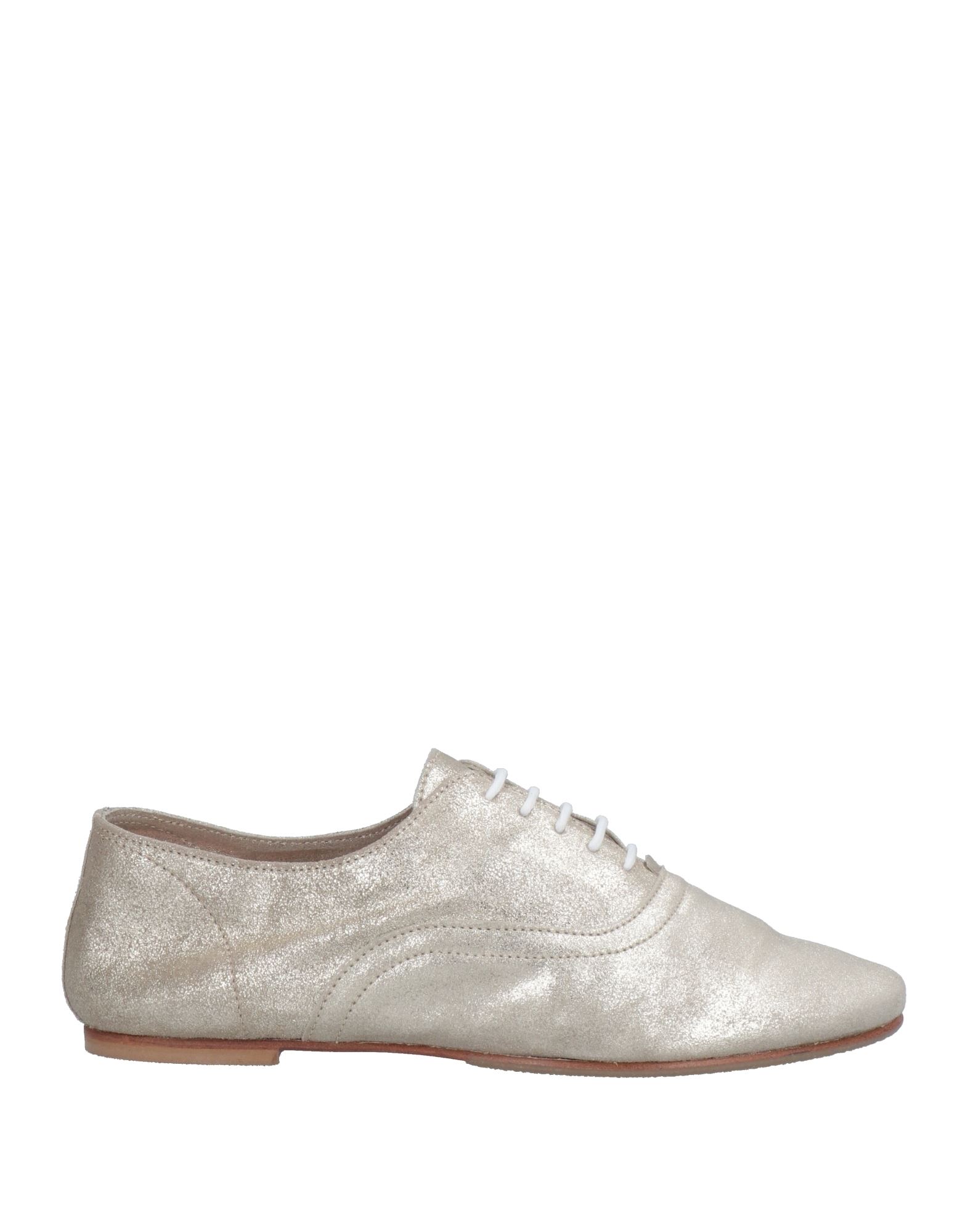 STUDIO POLLINI Schnürschuh Damen Platin von STUDIO POLLINI