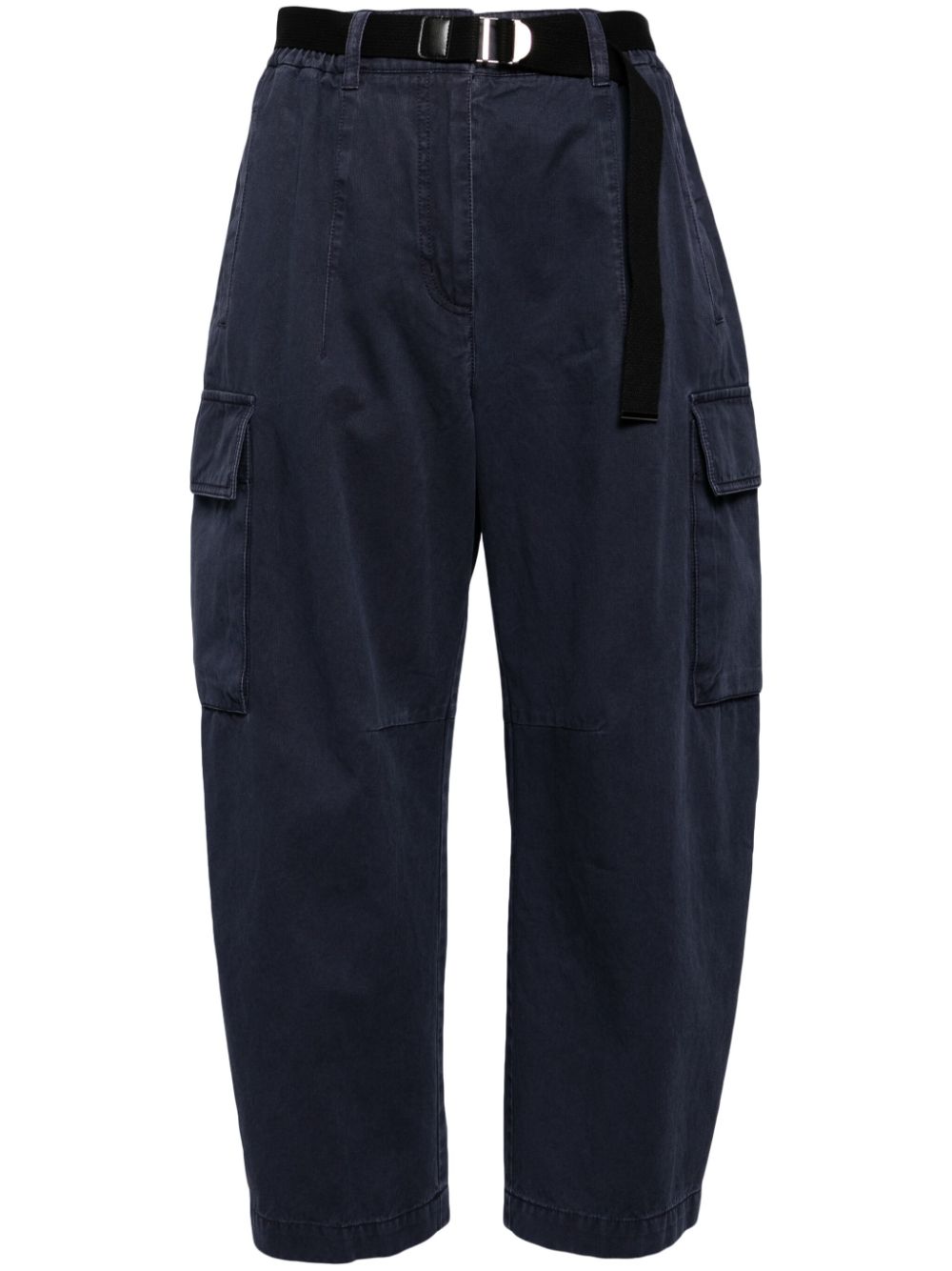 STUDIO TOMBOY Cargohose mit Tapered-Bein - Blau von STUDIO TOMBOY