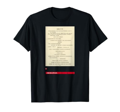 STUDIO: DAVID LYNCH UNITY ONE T-SHIRT T-Shirt STUDIO: DAVID LYNCH UNITY ONE T-SHIRT T-Shirt von STUDIO: DAVID LYNCH