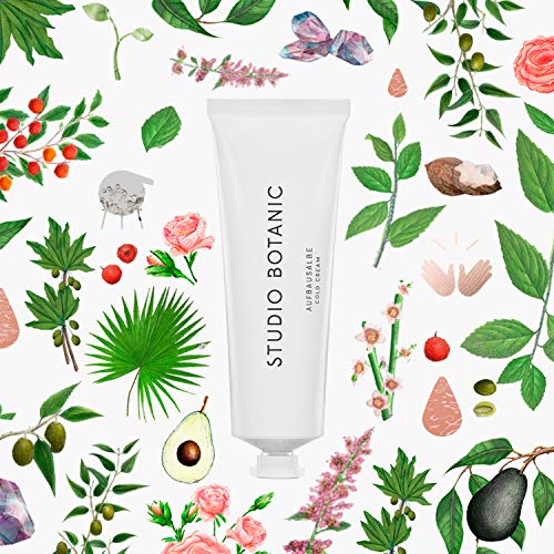 Studio Botanic Aufbausalbe/Cold Cream – Für Körper, Hände und Gesicht – 50 ml Alutube – 100% Rein Natürlich – Zertifizierte Vegane Naturkosmetik von STUDIOBOTANIC