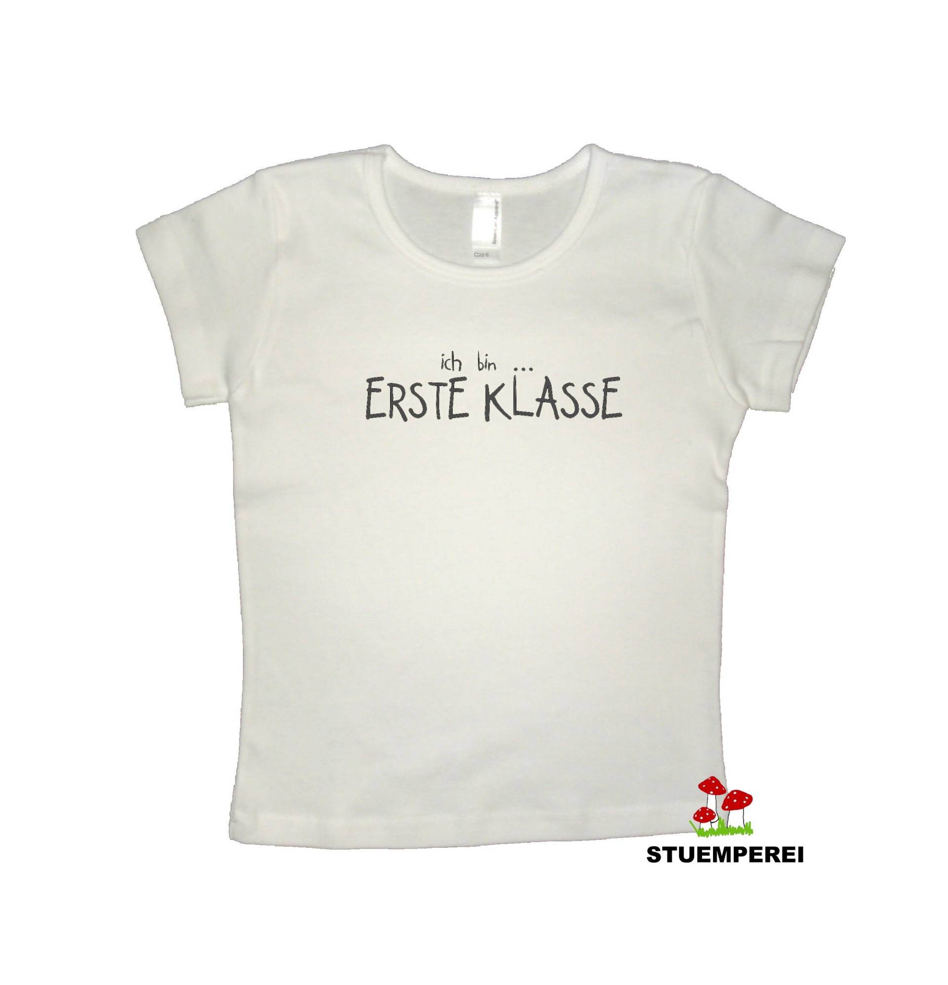 Bügelbild/Flockbügelbild Erste Klasse von STUEMPEREI