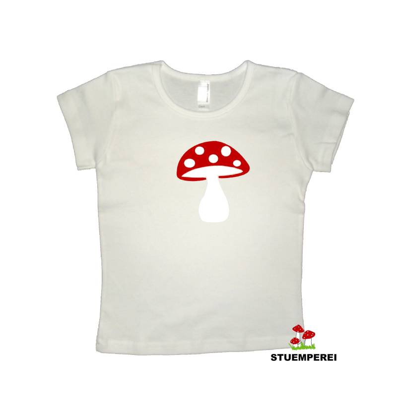 Bügelbild Pilz - 2Farbig von STUEMPEREI