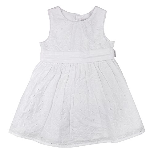 STUMMER Baby Mädchen Kleid 15072 weiß, Größe 74, 9 Monate von STUMMER