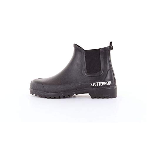 STUTTERHEIM Herren Rainwalker Gummistiefel Stiefel Schwarz 44 EU von STUTTERHEIM