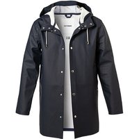 STUTTERHEIM Herren Regenmantel blau PVC unifarben von STUTTERHEIM