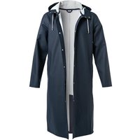 STUTTERHEIM Herren Regenmantel blau PVC unifarben von STUTTERHEIM