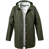 STUTTERHEIM Herren Regenmantel grün PVC unifarben von STUTTERHEIM