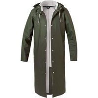 STUTTERHEIM Herren Regenmantel grün PVC unifarben von STUTTERHEIM