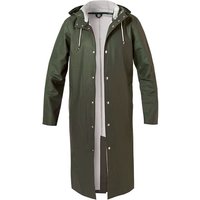 STUTTERHEIM Herren Regenmantel grün PVC unifarben von STUTTERHEIM