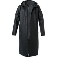 STUTTERHEIM Herren Regenmantel Schwarz PVC unifarben von STUTTERHEIM