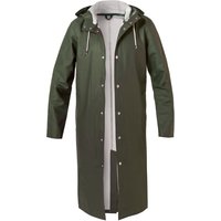 STUTTERHEIM Herren Regenmantel grün PVC unifarben von STUTTERHEIM