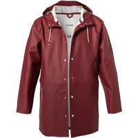 STUTTERHEIM Herren Regenmantel rot unifarben von STUTTERHEIM