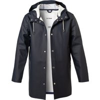 STUTTERHEIM Herren Regenmantel blau unifarben von STUTTERHEIM