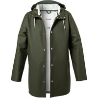 STUTTERHEIM Herren Regenmantel grün PVC unifarben von STUTTERHEIM