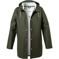 STUTTERHEIM Herren Regenmantel grün unifarben von STUTTERHEIM