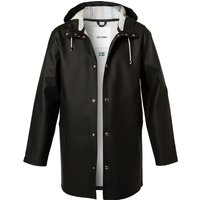 STUTTERHEIM Herren Regenmantel schwarz PVC unifarben von STUTTERHEIM