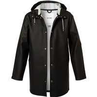 STUTTERHEIM Herren Regenmantel schwarz unifarben von STUTTERHEIM