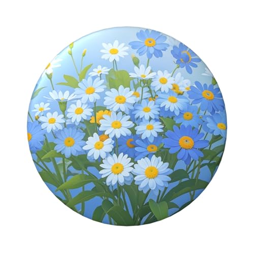 Anstecknadeln mit Aufschrift "Do Not Forget Me", 6,1 cm, rund, Metall, personalisierbar, für Bastelbedarf, Weihnachten, Party, Projekte, 12 Stück von STVYUKL