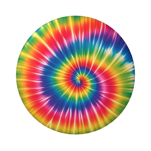 Batik-Regenbogen-Knopfnadeln, 20 Stück, 6,1 cm, runde Anstecknadeln, Metall, personalisiertes Bild, Foto, Anstecknadel-Set für Bastelbedarf, Weihnachten, DIY-Projekte von STVYUKL