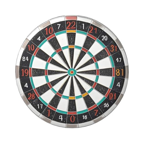 Dartscheiben-Knopfnadeln, 6,1 cm, rund, Metall, personalisierbar, für Bastelbedarf, Weihnachten, Party, Projekte, 5 Stück von STVYUKL