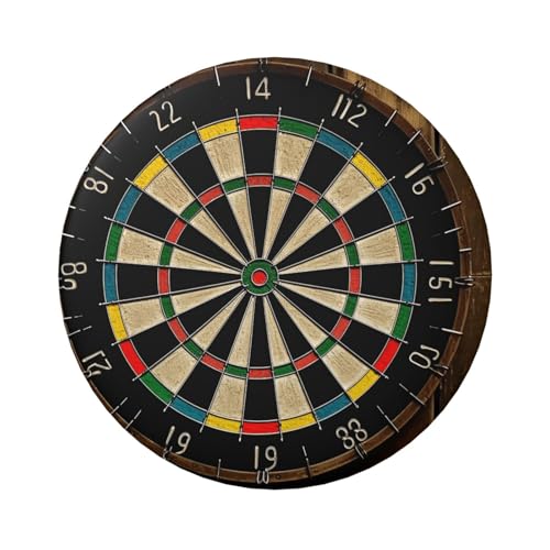 Dartscheiben-Knopfnadeln, 6,1 cm, rund, Metall, personalisierbar, für Bastelbedarf, Weihnachten, Party, Projekte, 5 Stück von STVYUKL