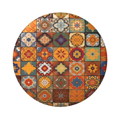 Marokkanische geometrische Knopfnadeln, 6,1 cm, rund, aus Metall, für Bastelbedarf, Weihnachten, Party, Projekte, 12 Stück von STVYUKL