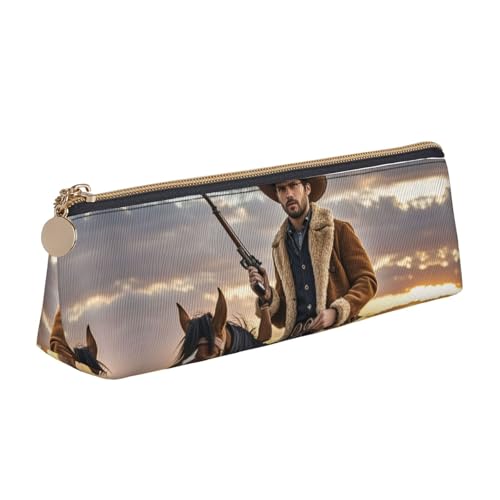 STVYUKL Federmäppchen, Motiv: Kranichvögel, Wildpflanzen, stilvolles Federmäppchen, schlankes Federmäppchen mit Reißverschluss, Kosmetiktasche aus Leder für Arbeit, Büro, Cowboy West, Einheitsgröße STVYUKL Federmäppchen, Motiv: Kranichvögel, Wildpflanzen, stilvolles Federmäppchen, schlankes Federmäppchen mit Reißverschluss, Kosmetiktasche aus Leder für Arbeit, Büro, Cowboy West, Einheitsgröße von STVYUKL