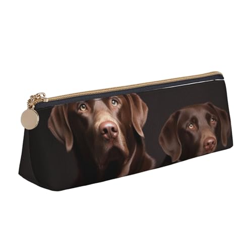 STVYUKL Federmäppchen, Motiv: Labrador Retriever, stilvolles Federmäppchen, schlankes Federmäppchen mit Reißverschluss, Leder, Kosmetiktasche, Make-up-Tasche für Arbeit und Büro STVYUKL Federmäppchen, Motiv: Labrador Retriever, stilvolles Federmäppchen, schlankes Federmäppchen mit Reißverschluss, Leder, Kosmetiktasche, Make-up-Tasche für Arbeit und Büro von STVYUKL