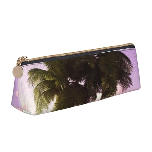 STVYUKL Federmäppchen, Motiv: tropischer Baum, stilvolles Federmäppchen, schlankes Federmäppchen mit Reißverschluss, Leder, Kosmetiktasche, Make-up-Tasche für Arbeit, Büro STVYUKL Federmäppchen, Motiv: tropischer Baum, stilvolles Federmäppchen, schlankes Federmäppchen mit Reißverschluss, Leder, Kosmetiktasche, Make-up-Tasche für Arbeit, Büro von STVYUKL