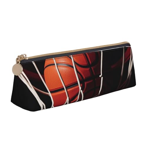 STVYUKL Federmäppchen mit Schmetterlings-Motiv, stilvolles Federmäppchen mit Reißverschluss, Leder, Kosmetiktasche, Make-up-Tasche für Arbeit, Büro, Blau / Violett, Basketball, Einheitsgröße STVYUKL Federmäppchen mit Schmetterlings-Motiv, stilvolles Federmäppchen mit Reißverschluss, Leder, Kosmetiktasche, Make-up-Tasche für Arbeit, Büro, Blau / Violett, Basketball, Einheitsgröße von STVYUKL