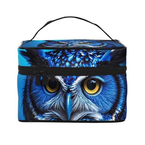 STVYUKL Make-up-Tasche für Damen, wasserdicht, tragbar, Reise-Kosmetiktasche, großes Fassungsvermögen, Kulturbeutel mit Tragegriff oben, mit Reißverschluss, Make-up-Organizer von STVYUKL