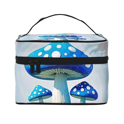 STVYUKL Make-up-Tasche für Damen, wasserdicht, tragbar, Reise-Kosmetiktasche, großes Fassungsvermögen, Tragegriff oben, Reißverschluss, Make-up-Organizer STVYUKL Make-up-Tasche für Damen, wasserdicht, tragbar, Reise-Kosmetiktasche, großes Fassungsvermögen, Tragegriff oben, Reißverschluss, Make-up-Organizer von STVYUKL
