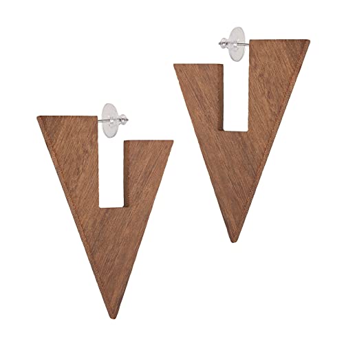 STWTR Damen Natur Holz Ohrringe Modeschmuck Geometrische Form Retro Ohrring Set Naturholz Hohl Halbkreis Ohrringe Holz Nicht bekannt, Holz, nicht bekannt STWTR Damen Natur Holz Ohrringe Modeschmuck Geometrische Form Retro Ohrring Set Naturholz Hohl Halbkreis Ohrringe Holz Nicht bekannt, Holz, nicht bekannt von STWTR
