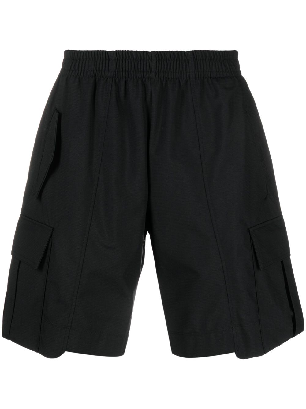 STYLAND Cargo-Shorts mit elastischem Bund - Schwarz von STYLAND