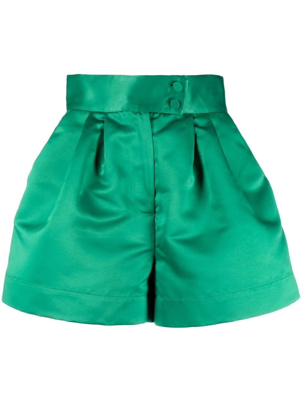 STYLAND Shorts aus Satin - Grün von STYLAND