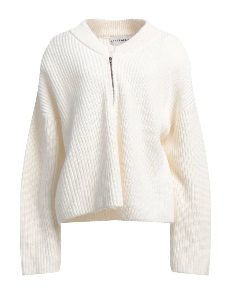 STYLEALBUM Pullover Damen Weiß von STYLEALBUM