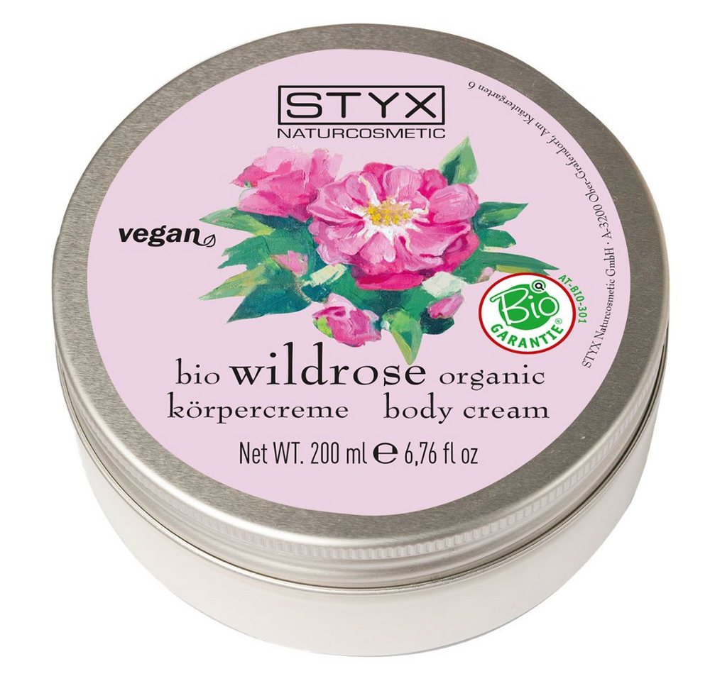 STYX NATURCOSMETICS GmbH Körpercreme Wildrose, 200 ml STYX NATURCOSMETICS GmbH Körpercreme Wildrose, 200 ml von STYX NATURCOSMETICS GmbH