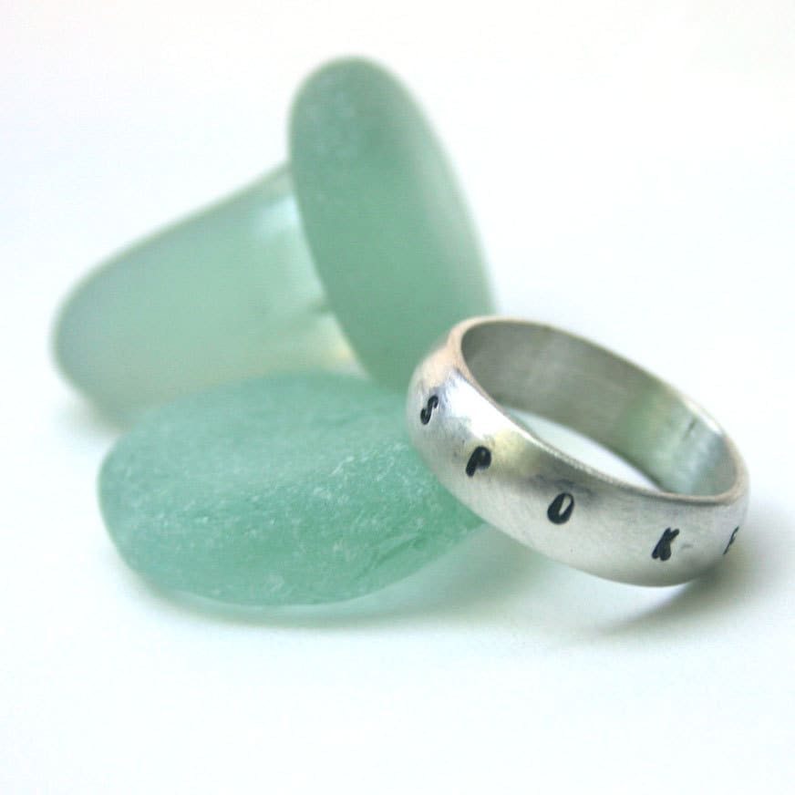 sterling Silber Ring Gesprochenen Für Größe 5.5 sterling Silber Ring Gesprochenen Für Größe 5.5 von SToNZ
