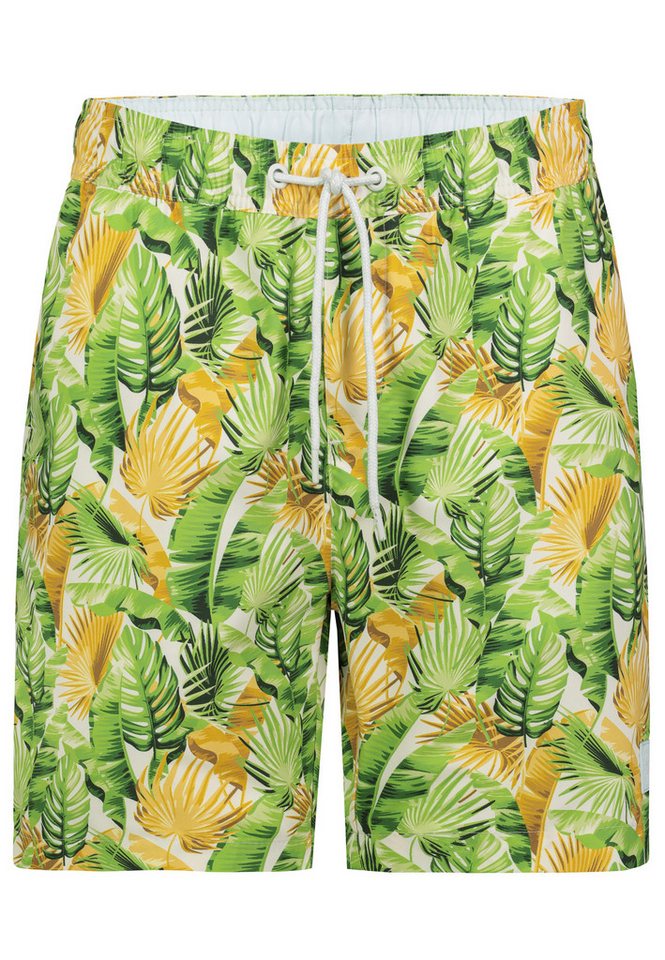 SUBLEVEL Badeshorts Herren Badehose Alloverprints schnelltrocknend mit Kordel, Alloverprints, Badehorts, Swim Shorts von SUBLEVEL