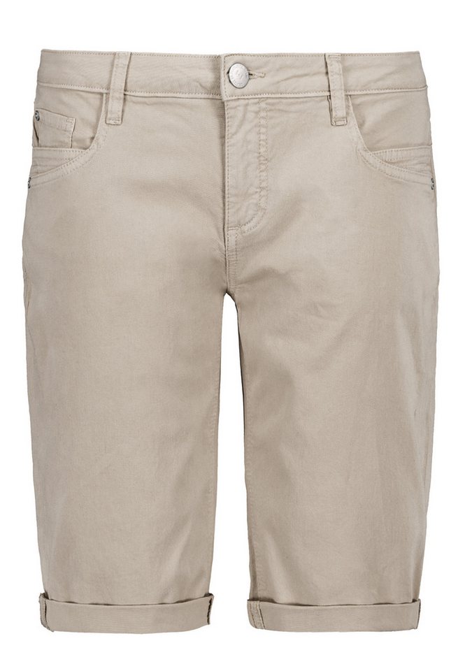 SUBLEVEL Bermudas Elastischer Materialmix, 5-Pocket-Details, Beinumschlag Stretch twill Shorts SUBLEVEL Bermudas Elastischer Materialmix, 5-Pocket-Details, Beinumschlag Stretch twill Shorts von SUBLEVEL